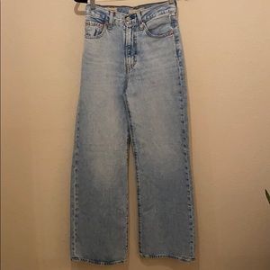 Levi’s rib cage wide leg premium jeans